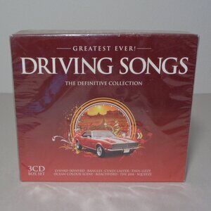GREATEST EVER DRIVING SONGS by Various Artists / New CD / 3 Disc Set / 50 Tracks